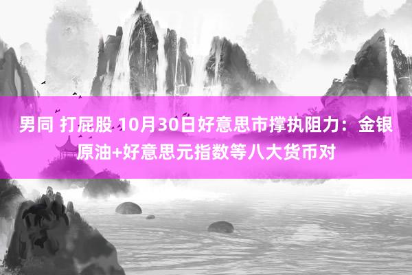 男同 打屁股 10月30日好意思市撑执阻力：金银原油+好意思元指数等八大货币对