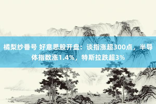 橘梨纱番号 好意思股开盘：谈指涨超300点，半导体指数涨1.4%，特斯拉跌超3%